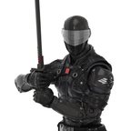 Fortnite G.i. Joe Snake Eyes Zero Point Edition Collectible Figure with Weapon Accessories