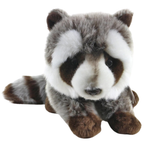 Teddy Hermann Raccoon Plush Soft Cuddly Toy Animal Lovers Gift Present 92529 Cute Woodland Teddy