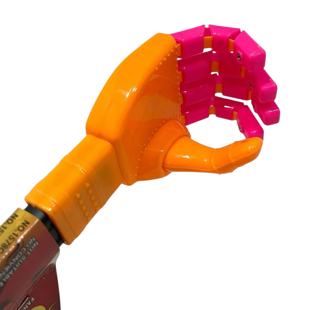 Pebble Hug Robot Hand Claw Grabber 50cm Long Reach Toy for Kids Fine Motor Skills Learning