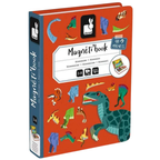 Janod Dinosaurs Magneti'Book Magnetic Educational Game for Kids, 40 Pieces, Age 3+