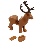 Lego Reindeer for 10275 Elf Club House All Parts Genuine Lego Christmas Display Figure Toy