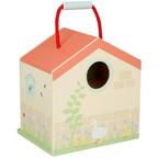 Orange Tree Toys Farmyard Wooden Play Set Farm Animals Pretend Play Toy for Kids New