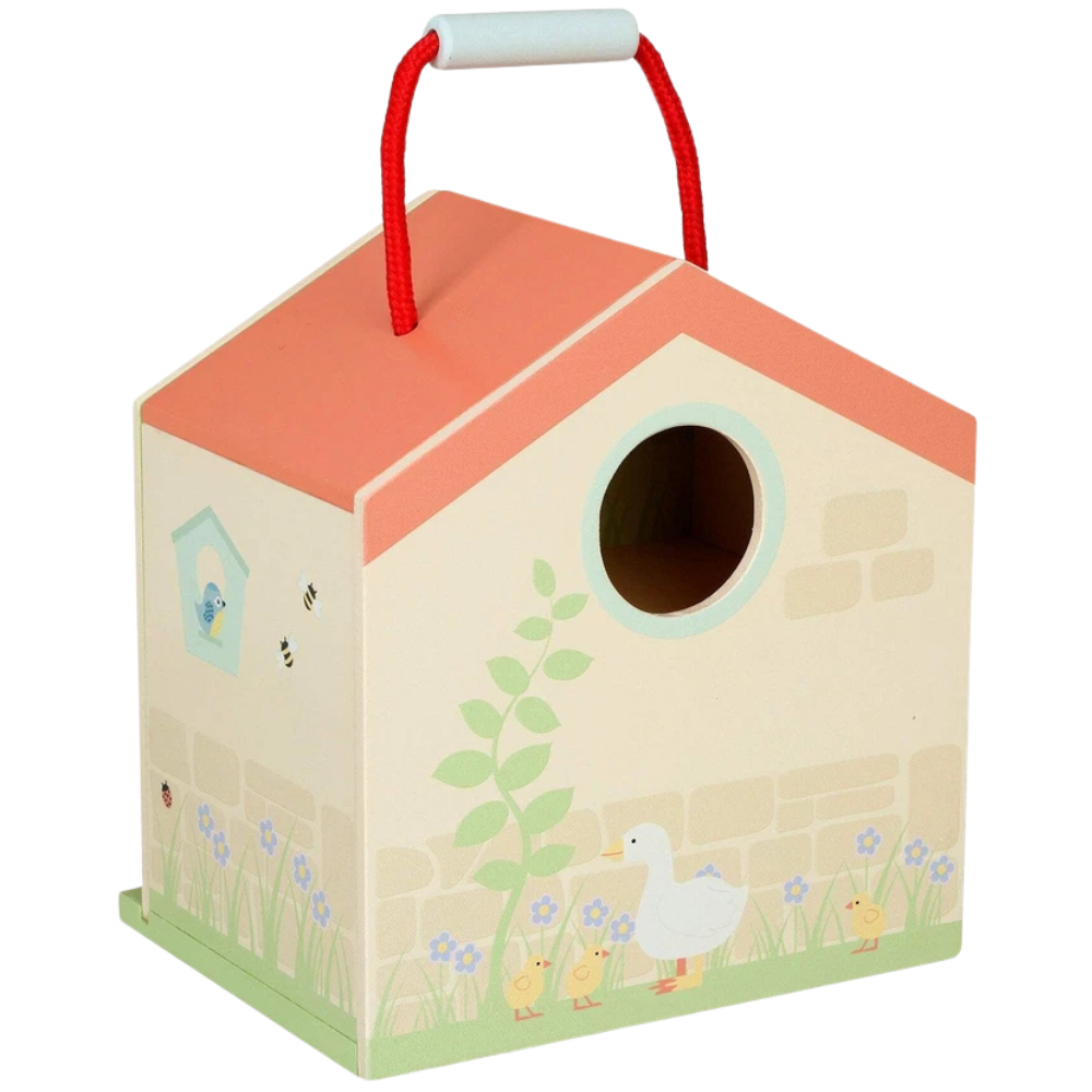 Orange Tree Toys Farmyard Wooden Play Set Farm Animals Pretend Play Toy for Kids New