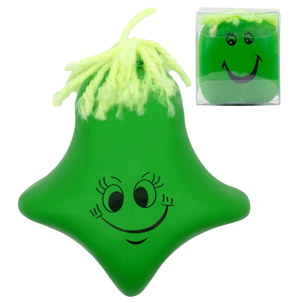 Rubber Funny Face Stretchy Squeezy Fidget Stress Ball