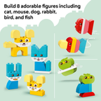 LEGO DUPLO Creative Cute Pets 3 in 1 Building Toy Set 10477 Toddler Animal Playset