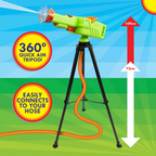 Abeec Mega Water Gun Tripod Mounted Garden Hose Connected Outdoor Water Cannon Toy 3+ Years