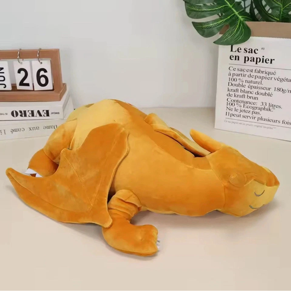 Pokémon Charizard Sleeping Stuffed Plush Soft Toy 50cm Cute Collector Gift