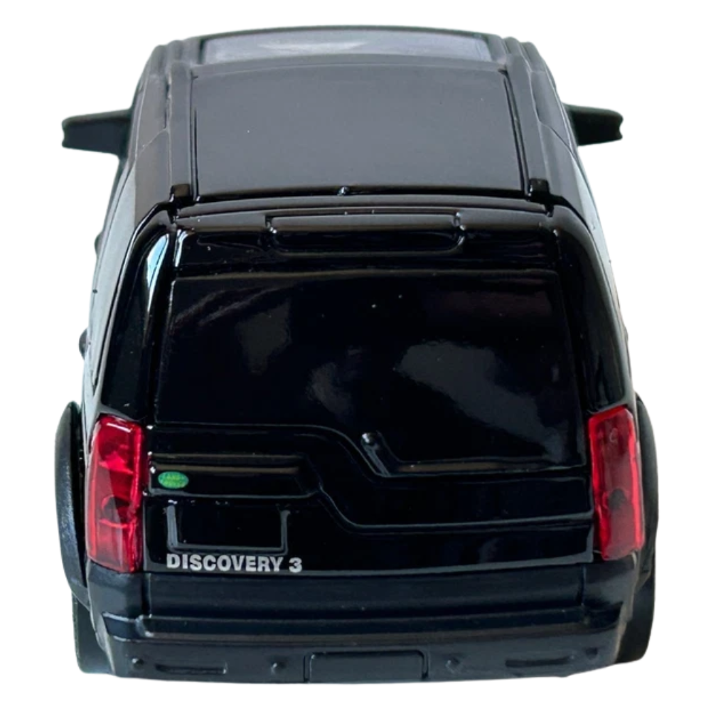 Rastar Land Rover Discovery 3 Diecast Model Car Black 1:43 Scale British SUV Toy
