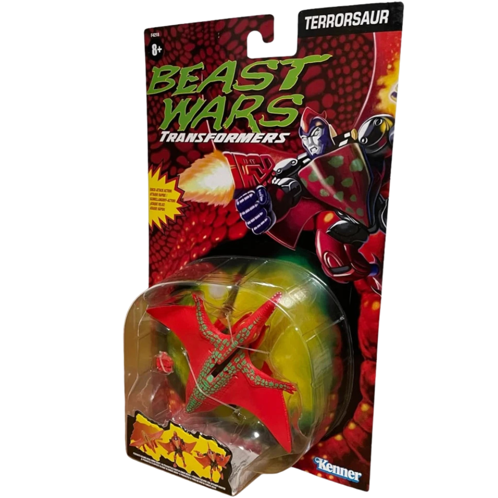 Transformers Beast Wars Terrosaur Connoisseur Action Figure Pterodactyl & Robot