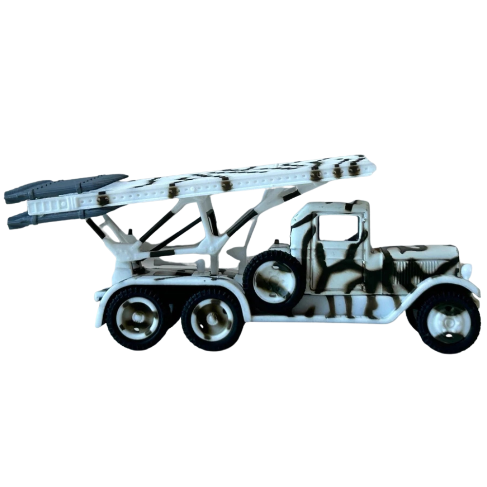 Bm-13 Katyusha 1942 Russian Military Rocket Artillery Truck Diecast Model 1:72 Scale Toy