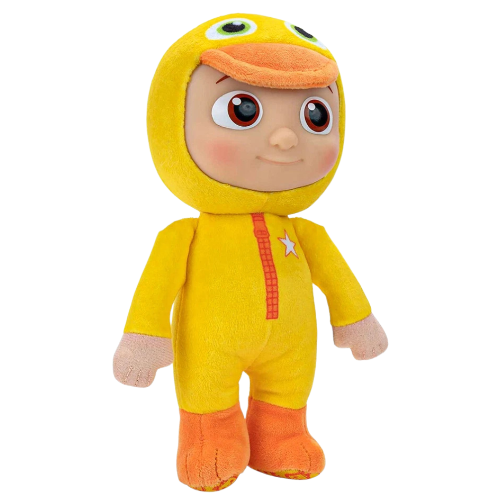 CoComelon Baby JJ Duckie Plush Toy 20cm Soft Teddy – Official Bandai Cuddly Toy for Kids 18M+