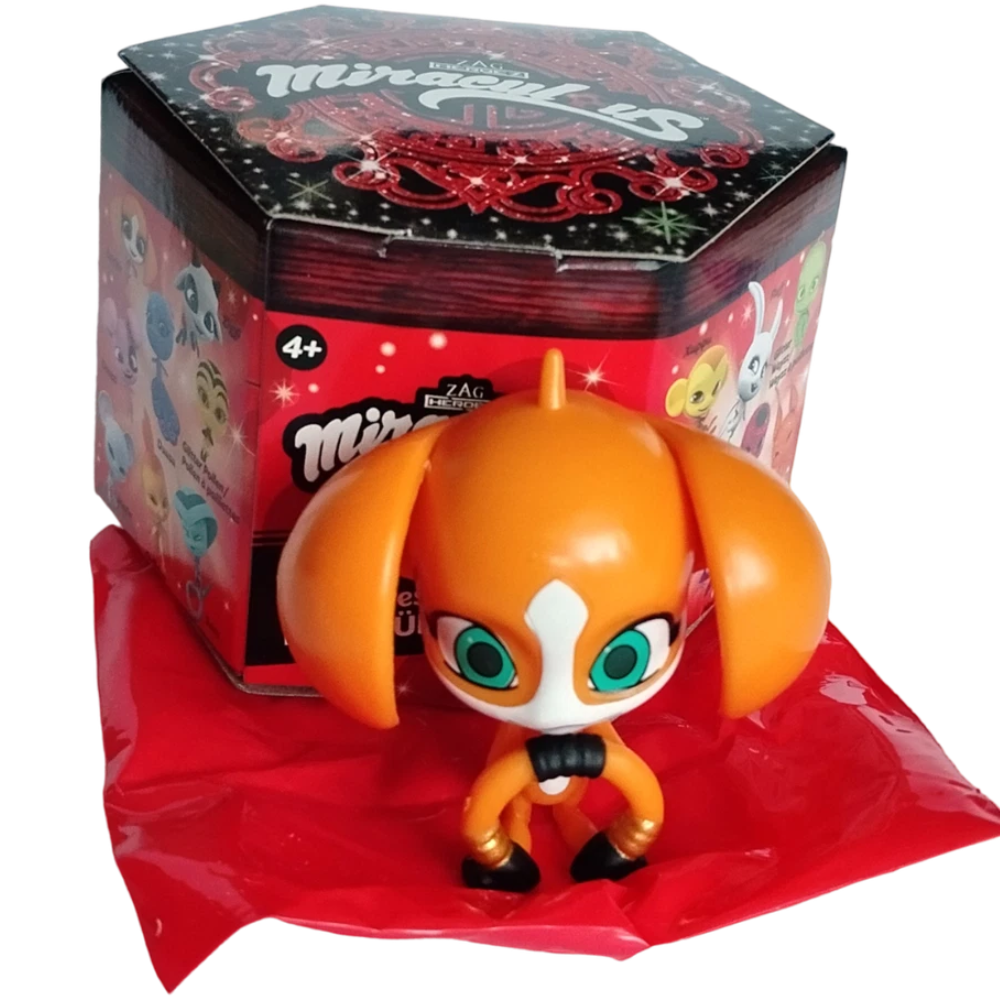 Miraculous Ladybug Kwami Surprise 2″ Mini Figure Zag Heroez Playmates Toys Collectible Toy