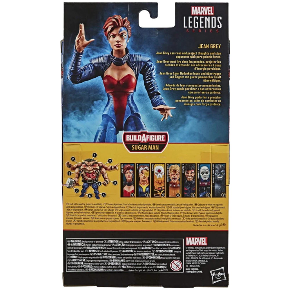 Marvel X-Men Legends Series Jean Grey 6in Collectable Action Figure Comic Book Hero Figure