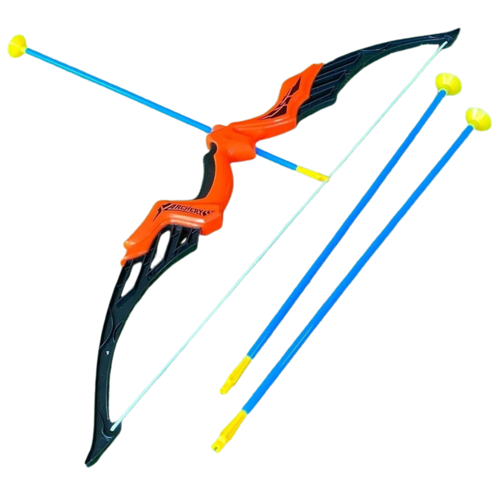 PEBBLE HUG Kids Bow & Arrow Archery Set Adjustable Target Shooting Game