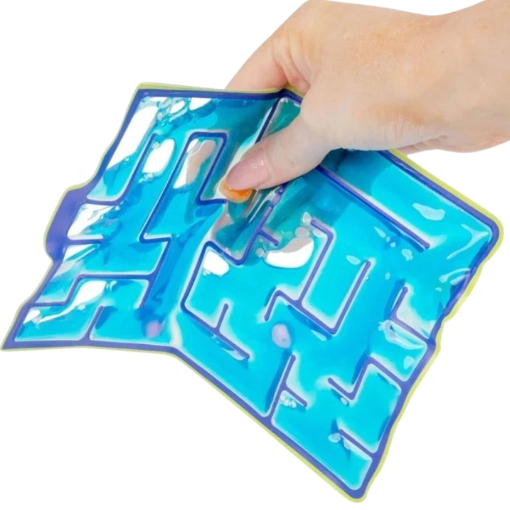 Sensory Maze Mat Fidget Toy Tactile Stress Relief Pad Kids Adults