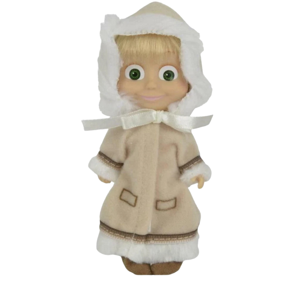 Simba Masha & the Bear Winter Coat Doll Action Figure 12cm Kids Toy Ages 3+ New