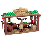 LEGO Reindeer Stable Christmas Set Rudolph Santa Xmas Kit with Accessories