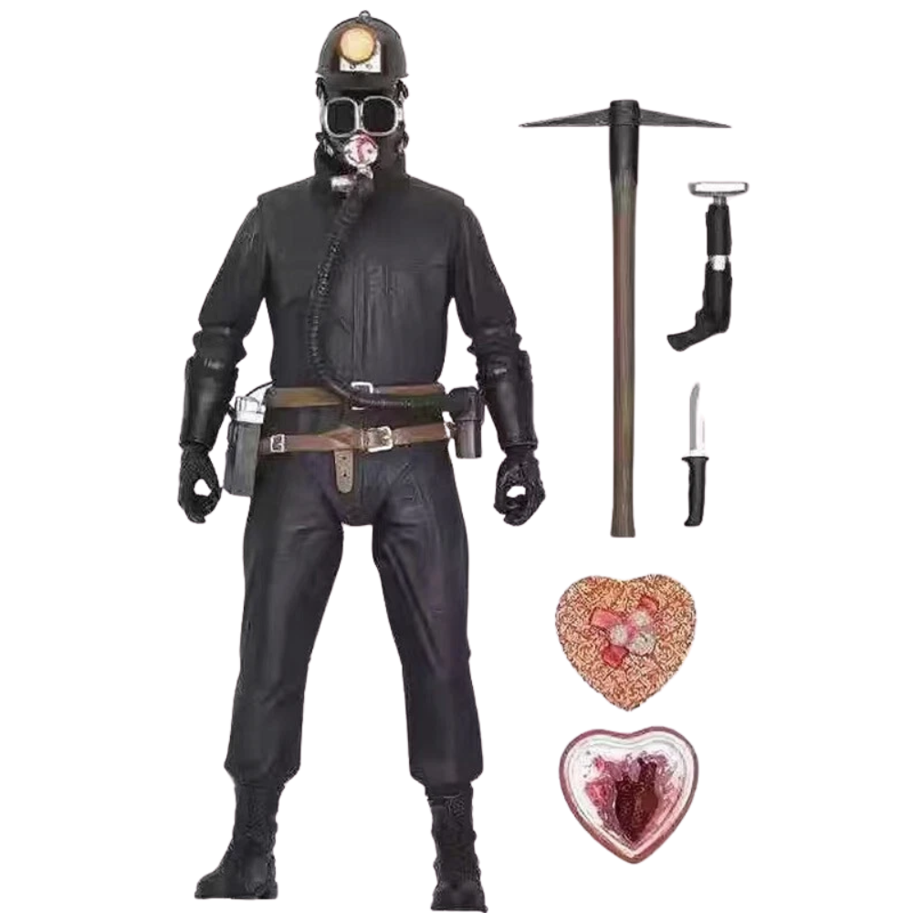NECA My Bloody Valentine Ultimate Miner Harry Warden 7" Action Figure Toy