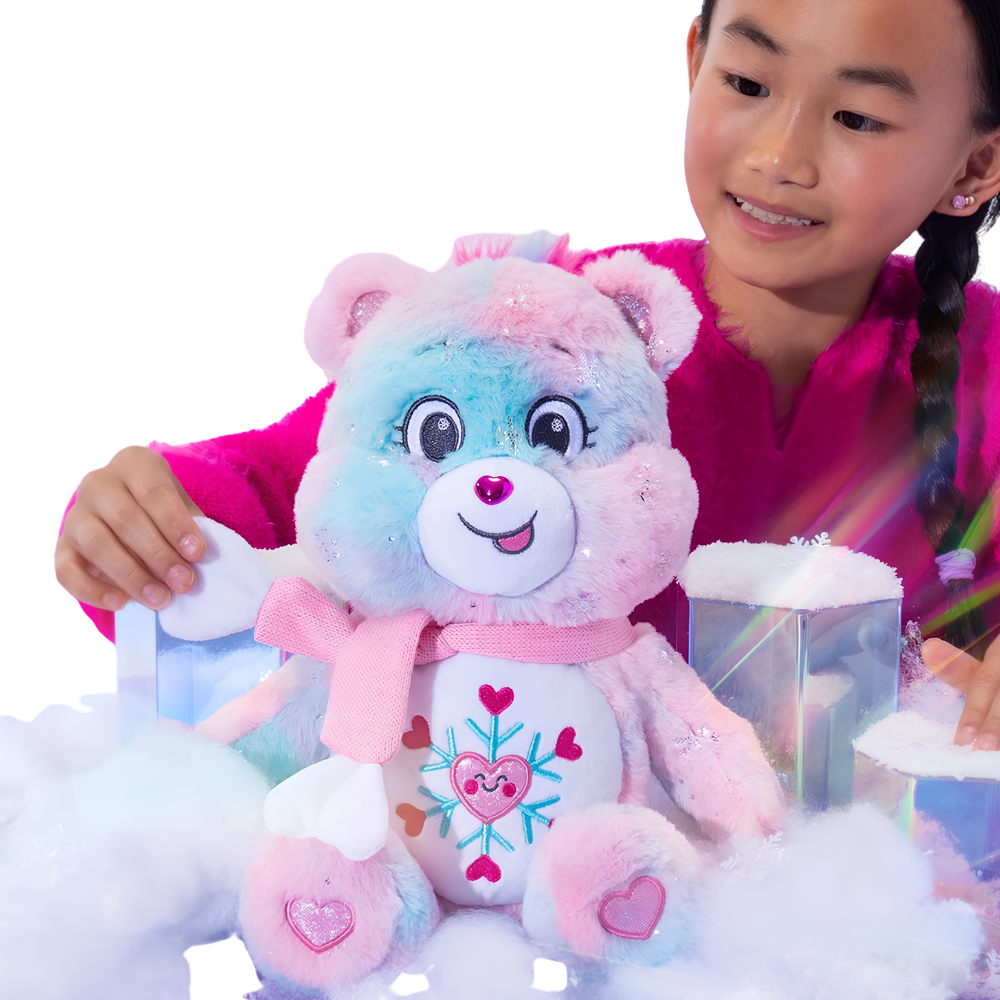 Care Bears Collector Edition Snowflake Sparkle Bear Limited Edition Plush Toy Collectible Gift