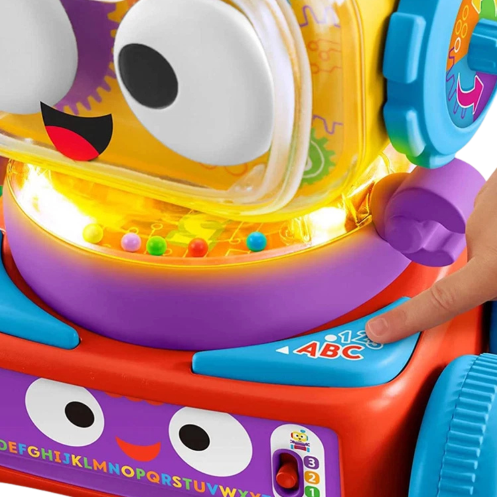 Fisher-Price 4-in-1 Ultimate Learning Bot Electronic Activity Toy Music Lights Baby Kids