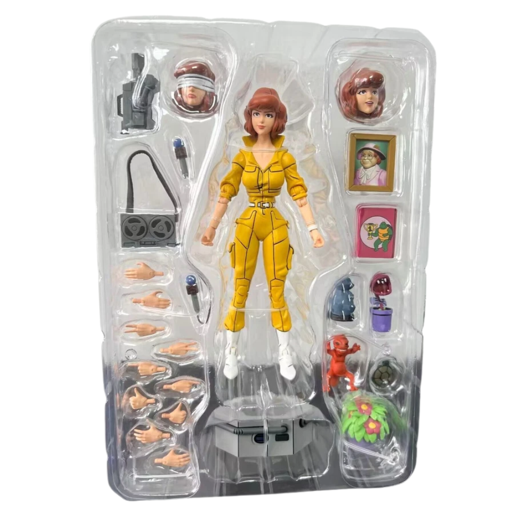 NECA Teenage Mutant Ninja Turtles April O'Neil 7" Action Figure Collectible Toy