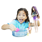 Barbie Skipper Babysitters Inc Dolls Paddling Pool Set Water Play Kids Toy New