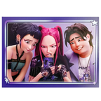 Kpop Demon Hunters Netflix Sticker Collection Multi Pack with 5 Packs 25 Stickers Total