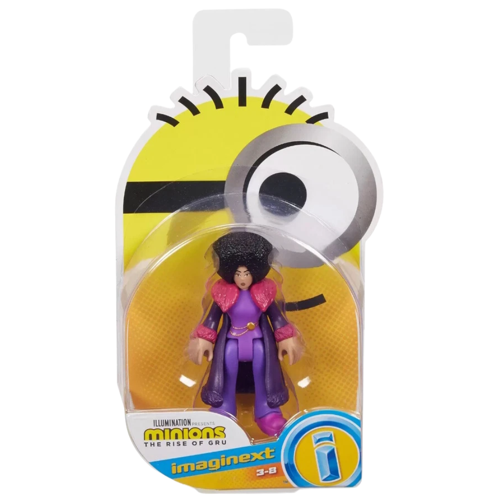 Despicable Me Imaginext Minions Rise of Gru Belle Bottom Action Figure Toy Purple Gmp46 Kids
