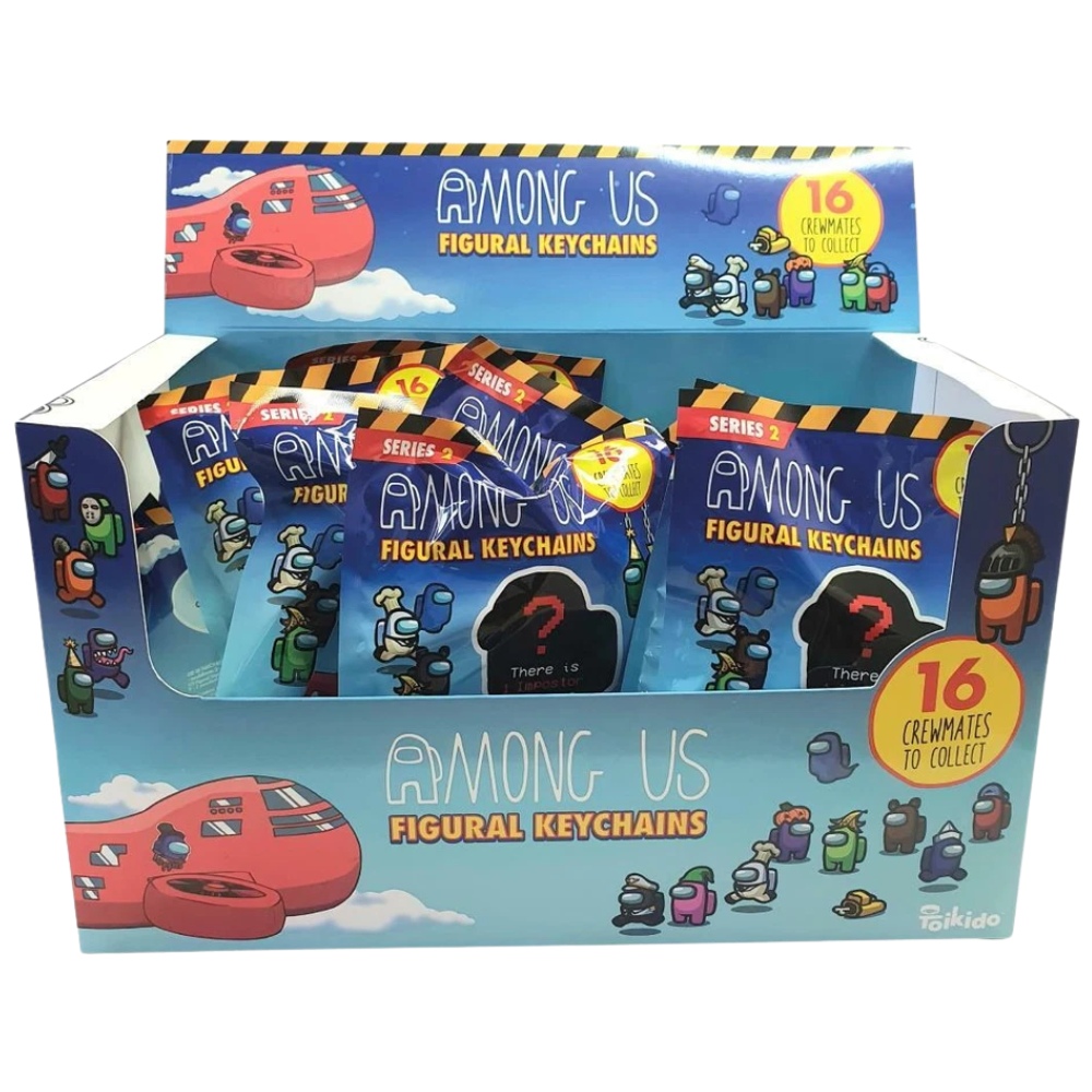 Among Us Figure Series 2 Keychain Blind Bag Random Character Collectable Toy Gift