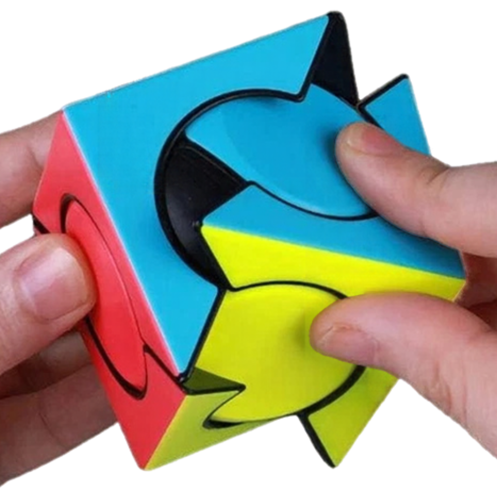 Qiyi Six Spot Stickerless Magic Cube Puzzle Toy Smooth Twister Brain Teaser Gift
