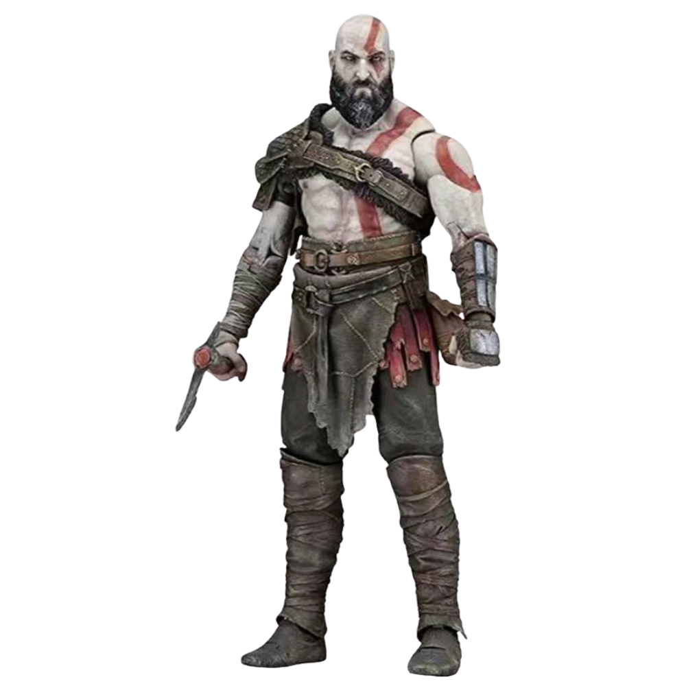 God of War 4 Kratos Movable Doll Action Figure Anime Toy Gift