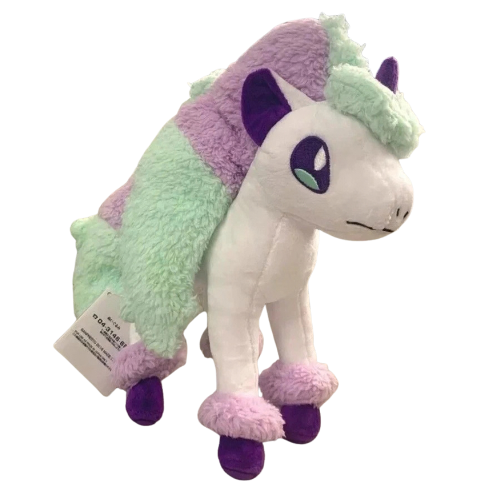 Pokemon Galarian Ponyta Plush Soft Toy Teddy 25cm Cute Character Collectible Kids Gift
