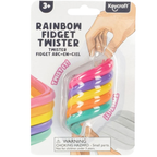 Rainbow Fidget Twister Toy Tactile Sensory Stress Relief Fiddle Toy for Kids & Adults
