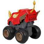 Blaze Monster Machines Rhino Slam Go Vehicle Fisher Price Red Monster Truck Racing Toy New