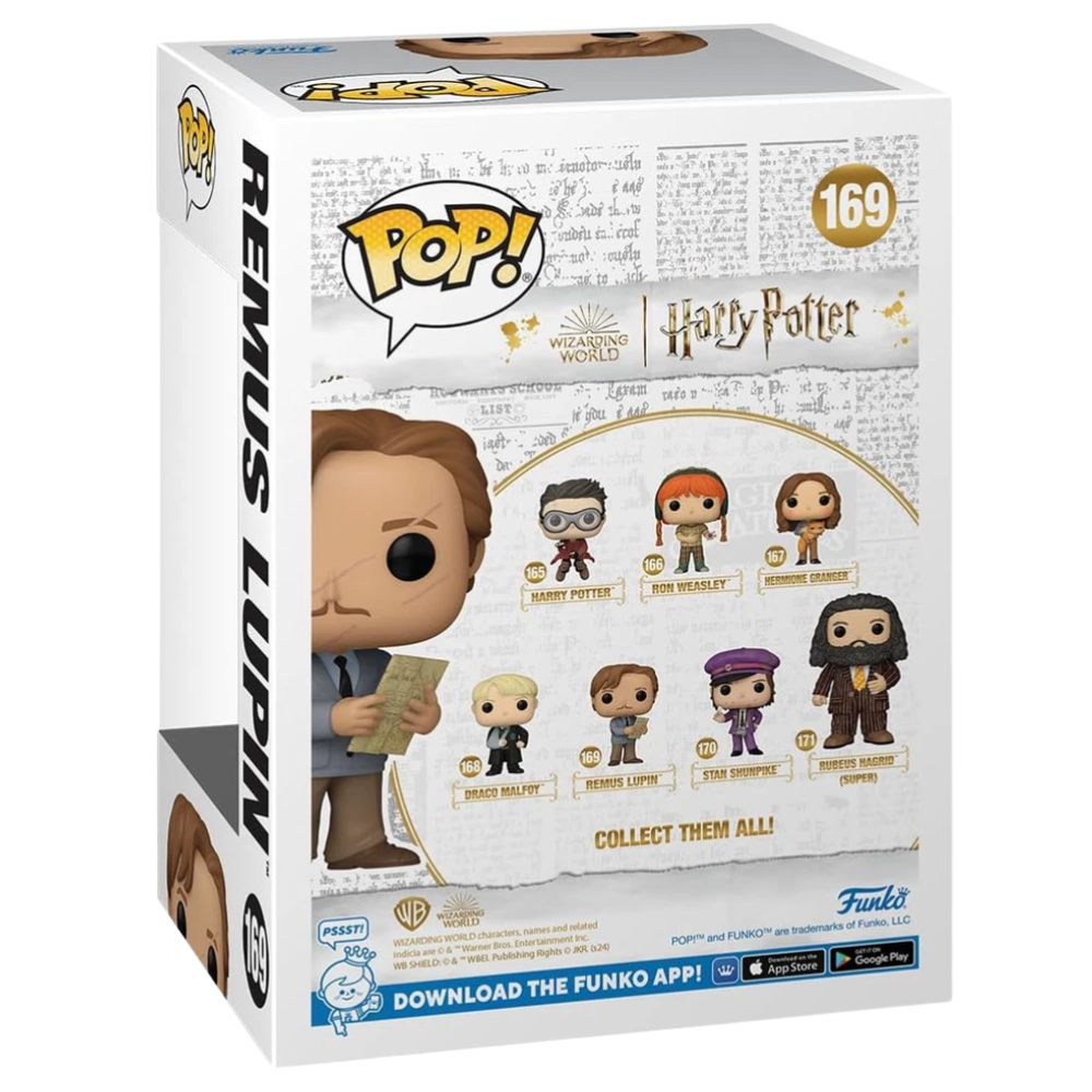 Funko Pop! 169 Harry Potter Wizarding World Remus Lupin Vinyl Figure