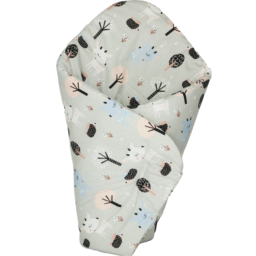 Baby Swaddle Wrap Newborn Blanket Pram Quilt Sleeping Bag