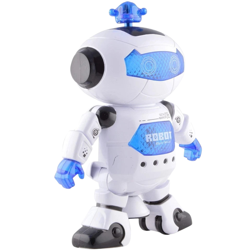 Smart Space Stunt Spin Dancing Robot Electronic Walking Music Light Toy