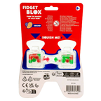 Fidget Blox Sort the Sensory Squishy Fidget Toy Colours Green & Red