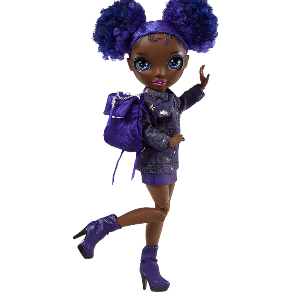 Rainbow High Junior High Series 2 Krystal Bailey Fashion Doll 23cm with Backpack