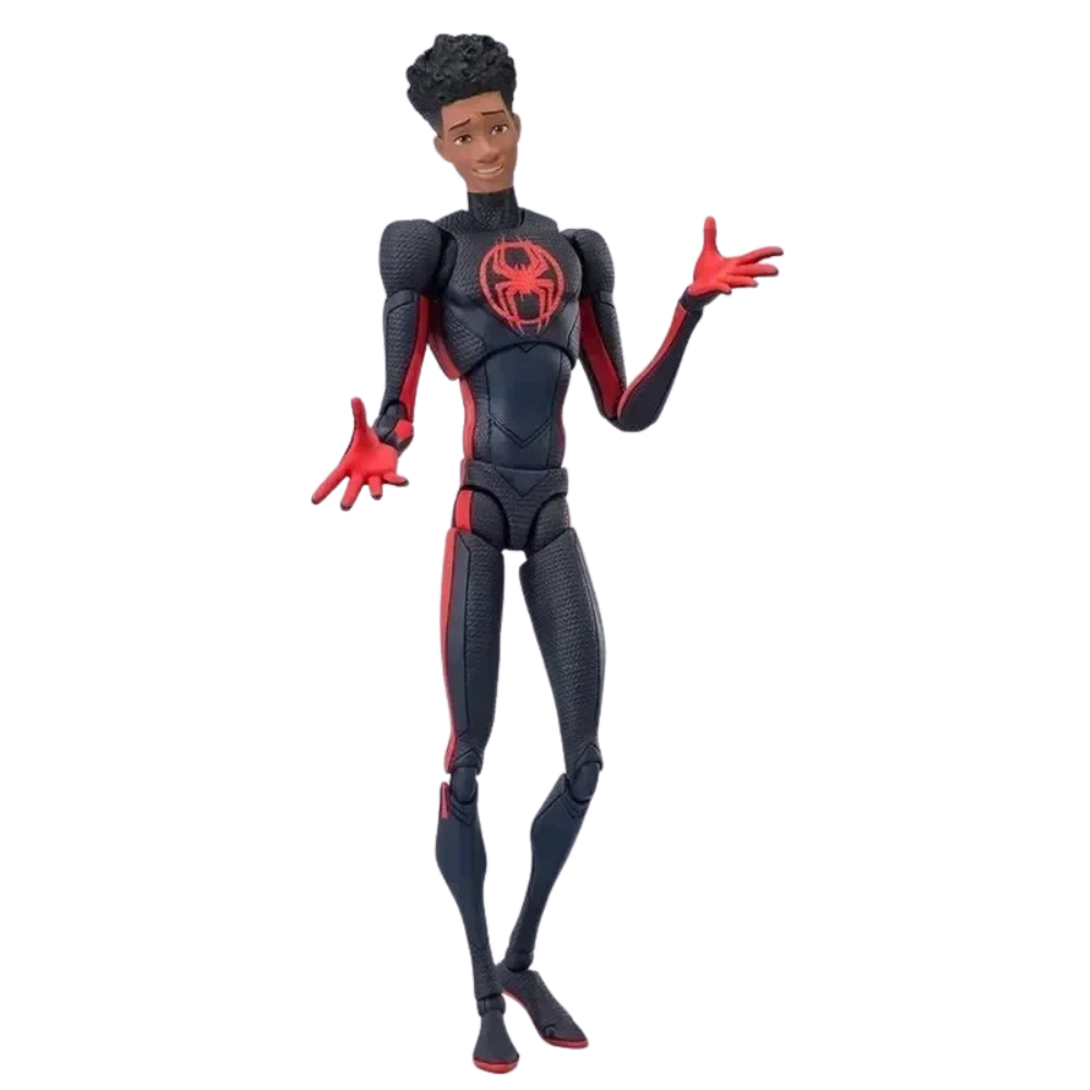 Figuarts Spider-Man Miles Morales Across the Spider-Verse Figure With Box