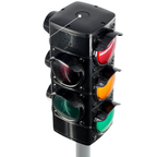 Kids Road Safety Traffic Light with Sounds & Lights Educational Role Play Toy
