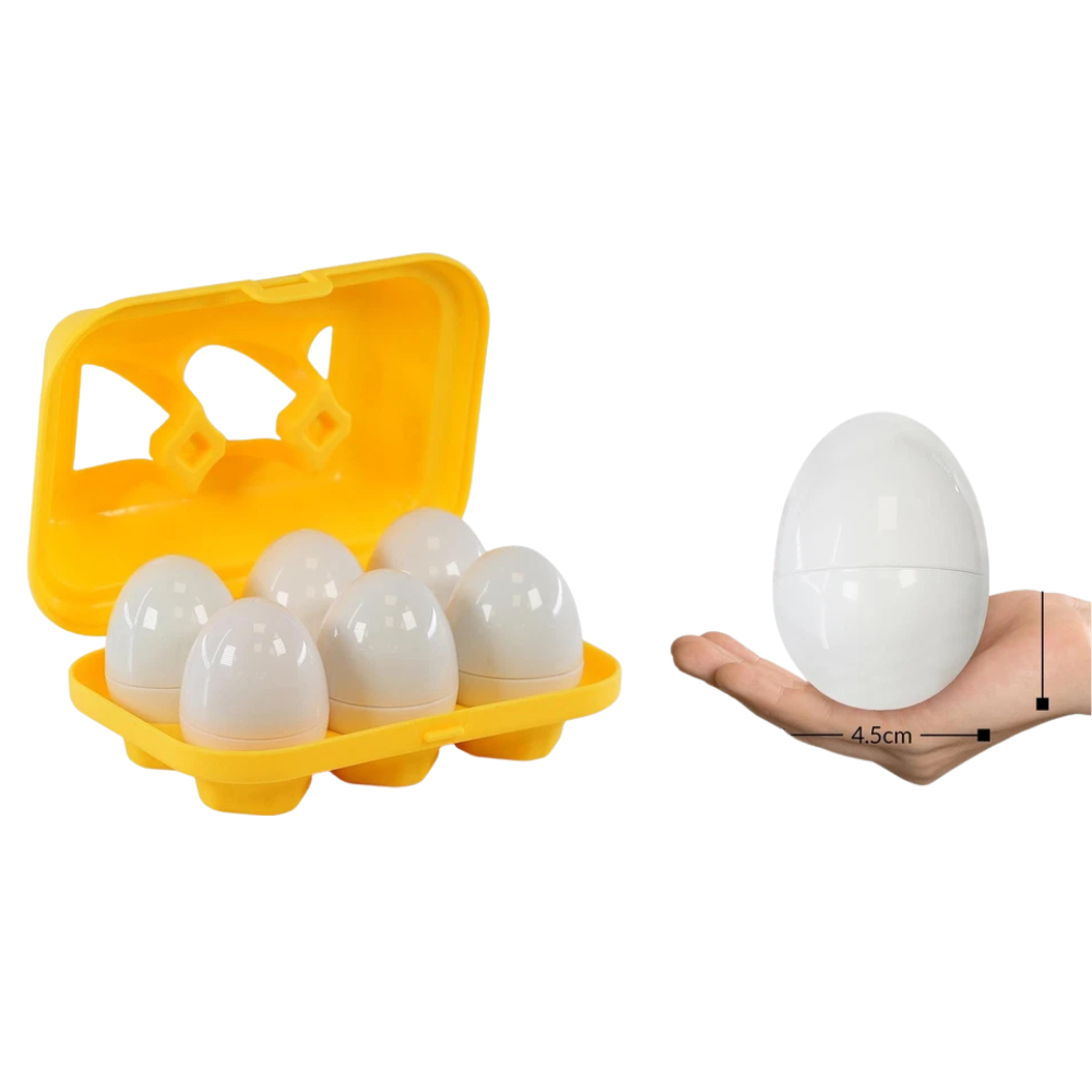 Matching Eggs Colour & Shape Sorter Toy Educational Sensory Puzzle Baby Learning 18m+ Toys