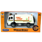 Welly Street Cleaner Lorry Truck Diecast Model Toy White Urban Vehicle 1:43–1:60 Scale