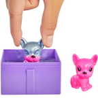 Barbie Colour Reveal Pet Blue Metallic Coating 5 Surprises Gift Case Pet Bed Hat Balloon 3