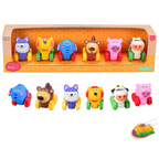 Animal Toy Cars Set of 6 Pullback Mini Vehicles for Toddlers Fun Baby Toys and Gift Set