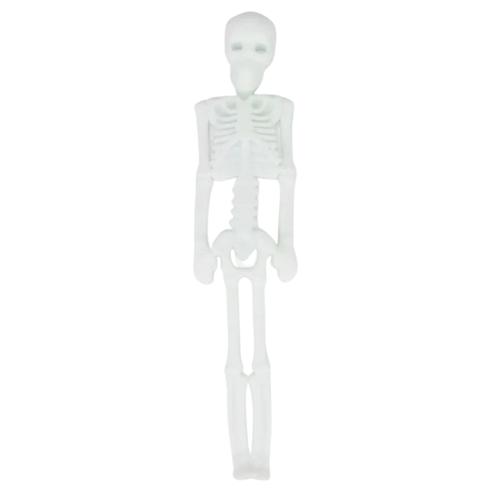 SCRUNCHEMS Stretchy Squishy Skeleton Bendable Halloween Fidget Toy Coffin Box