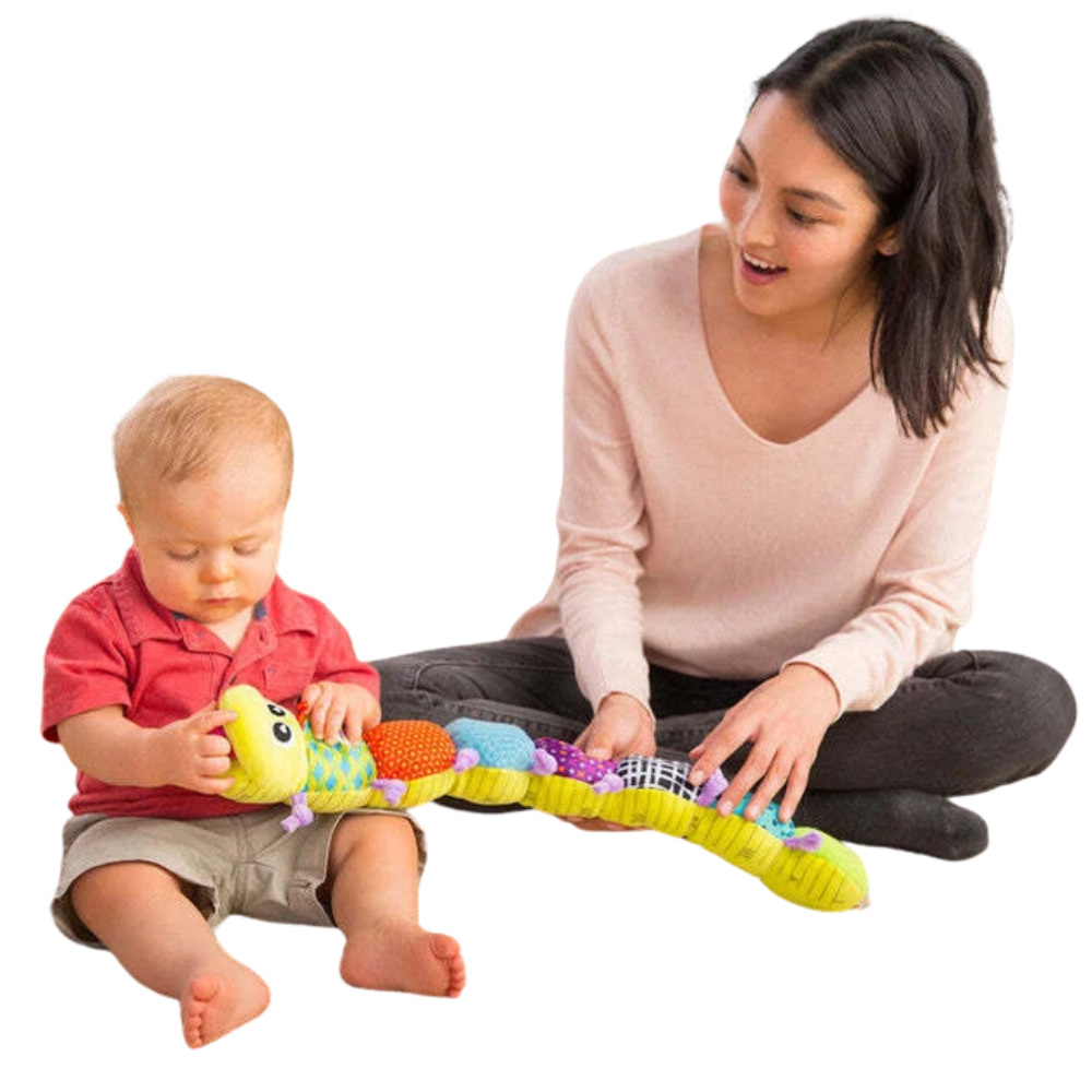Lamaze Musical Inchworm Baby Activity Toy Sensory Developmental Soft Toy