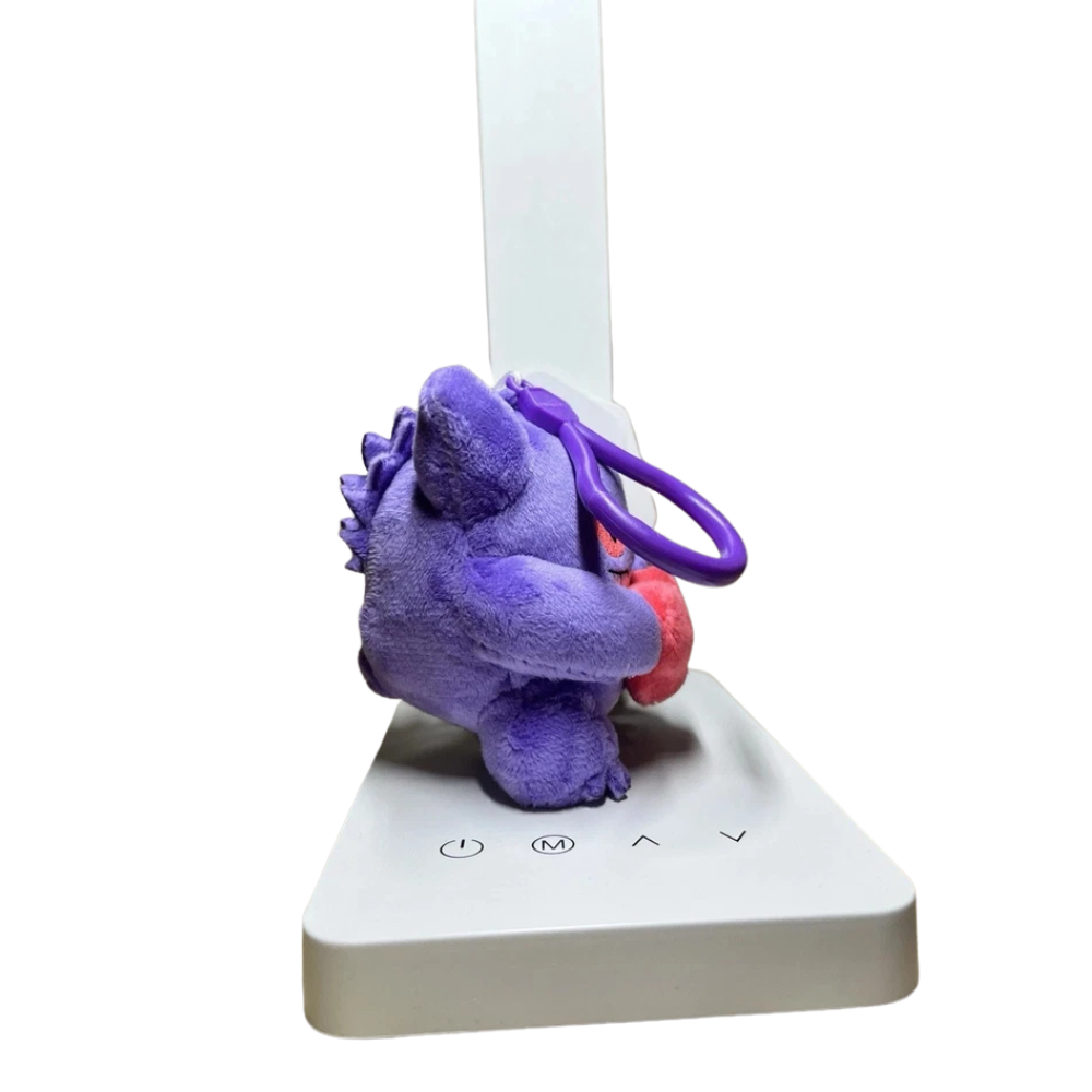 Pokemon Gengar Heart Plush Keyring 12cm Soft Toy Teddy Dangler Backpack Bag Charm Gift