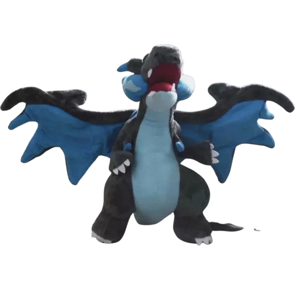 Pokémon Mega Charizard X Plush Soft Toy 22cm Teddy Cuddly Character Gift