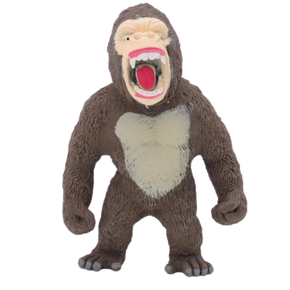 Toyland 15cm Stretchy Gorilla Stress Fidget Toy Novelty Joke Gift for Kids Adults Age 3+